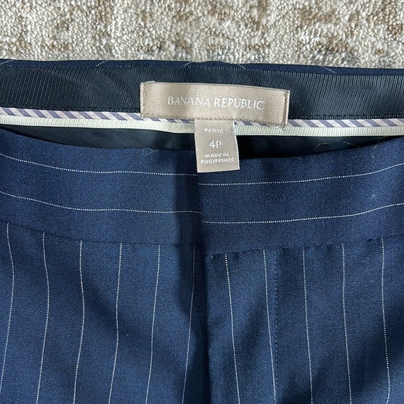 Banana Republic Pinstripe Trouser Pants - Picture 6 of 9